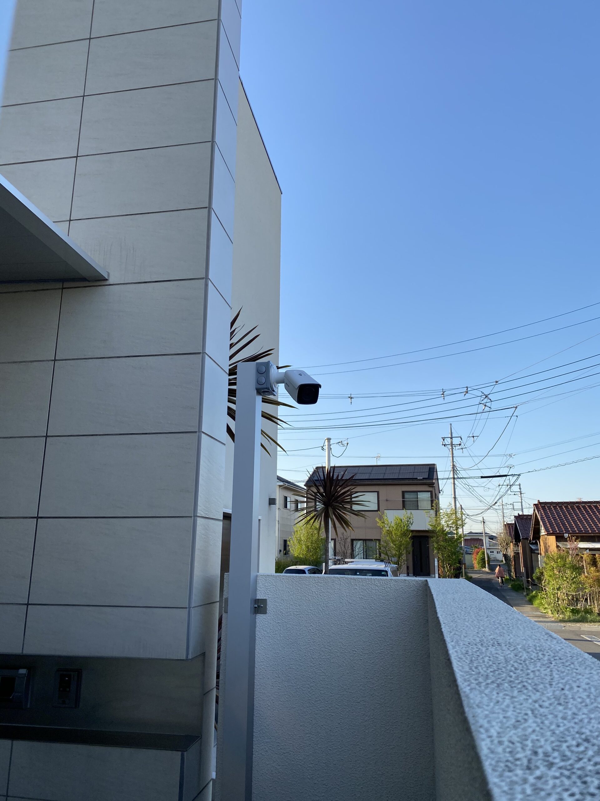 H様邸 防犯カメラ設置工事 施工事例